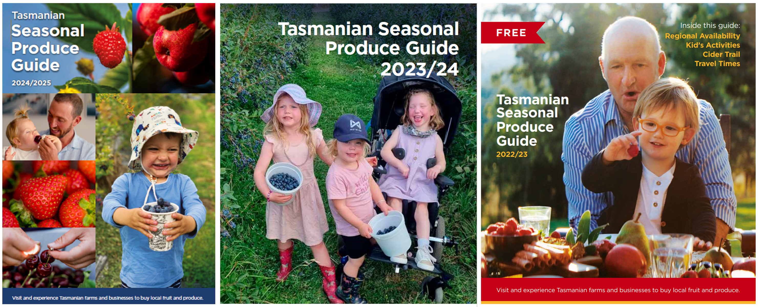 Tasmanian Seasonal Produce Guide