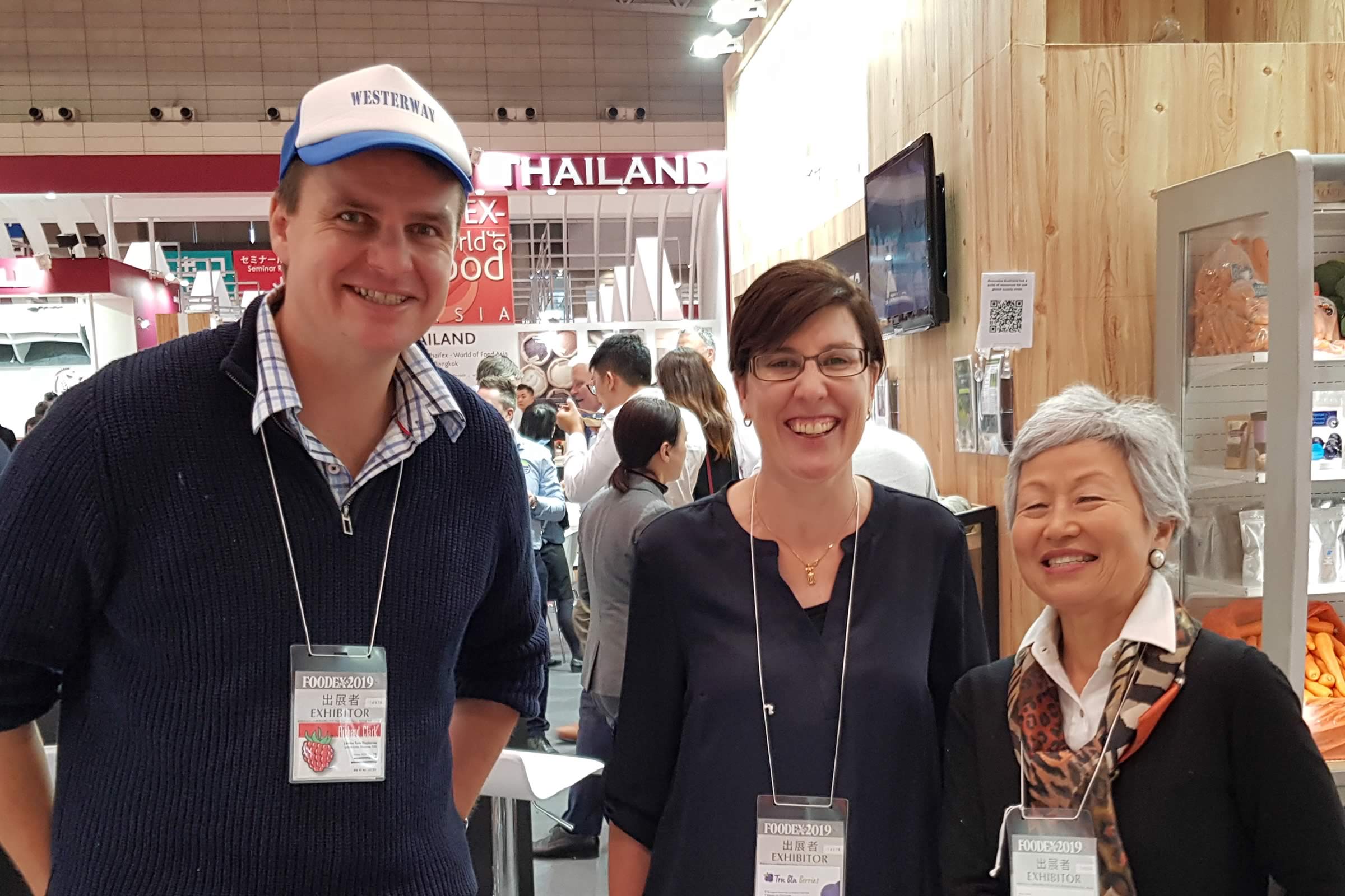 Richard & Sharon at FoodEx Japan