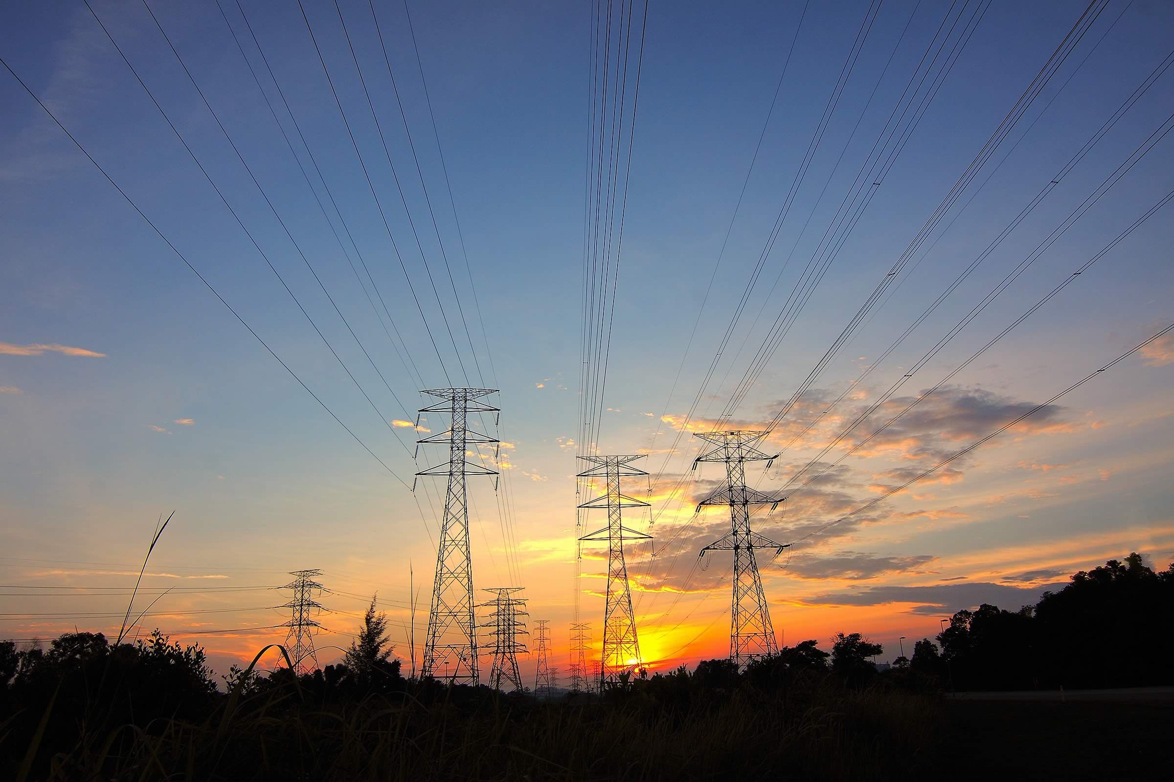 Overhead power line